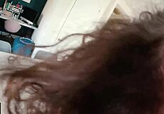 Eating Out Stepmom's Pussy in Kitchen Taboo Feast!