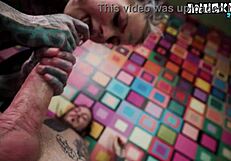 Virgin Goth Ass Takes First Huge Cock Pound on Cam