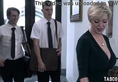 young religious guys chat with busty granny dee williams