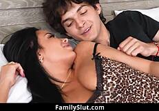 stepmom tempts me while stepdad sleeps nearby