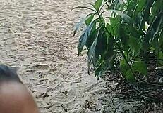 BIG ASS MILF BENT OVER Beach FUCK By Stranger CUMSHOT!