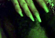 fuschia leopard s5 milf pussy devoured by wet interracial tongues