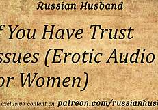 daddy's dirty talk roleplay makes her moan and orgasm with that sexy russian accent