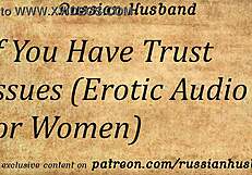 daddy's dirty talk roleplay makes her moan and orgasm with that sexy russian accent