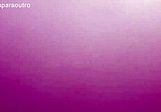 Wife pegs husband's ass with double toys for mutual hole pleasure, Karina and Lucas