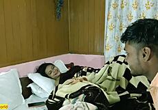 Beautiful Desi Wife Cheats with Neighbor Devar: Erotic Creampie Fuck Hides from Husband