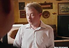 ffm 3some at italian restaurant with girlfriend cheating on boyfriend reality kings cowgirl doggystyle face fucking cumshots