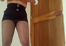 Juicy Latina Teacher Masturbates to Student's Huge Cock in Class!