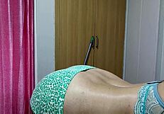 beautiful indian desi sali seduces jija with dirty hindi talk then enjoys his hardcore pounding while cleaning room