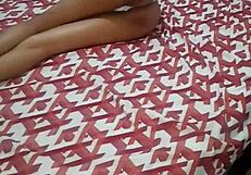 Real Sex with Curvy Lesbian Neighbor Fucks Me Hard at Home Pt1