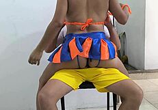 i'm fuckin my best friend's hot wife and her huge tits bounce wild