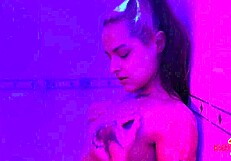 that naughty black dude crashed my bath and fucked me hard with his huge hand and cock