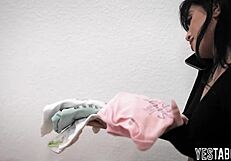 Desperate petite pregnant filipina milf bends for stranger's monster cock doggystyle