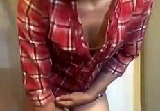 Whoa Petite Milf Teases Plump Ass In Panties!