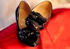 yng latina student gets xmas surprise daddy fucks her doggy cums on ass