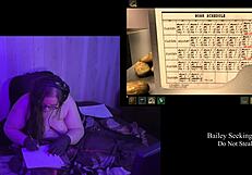 Remastered Naked BBW Brunette Teases Big Natural Tits Part 3