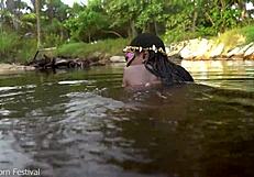 Does Slim African Naked Crave Village Dick?!