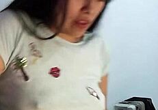 hey horny latina maquinasperfectas masturbates squirting cum just for you so damn wet