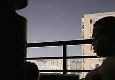 my best friend's boyfriend's cock gets balcony blowjob from braces latina nysdel