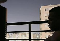 my best friend's boyfriend's cock gets balcony blowjob from braces latina nysdel