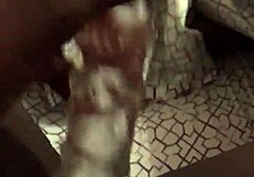 mmm trim that shaved caribbean pussy moanin hard with dildo cummin loud