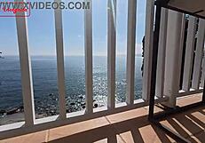 i give a public blowjob by the sea with my partner trailer