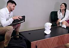 Colombian student seduces teacher missionary for perfect grade