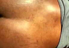 Ebony babe stretched until her pussy is beyond its ability